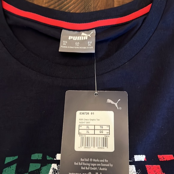 Men’s Redbull Racing Checo Perez T-Shirt size US XL - Picture 2 of 3